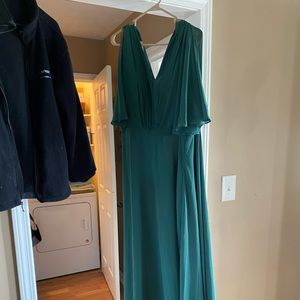 Dark green Bridesmaid dress
